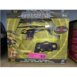 R/C helicopter with winch