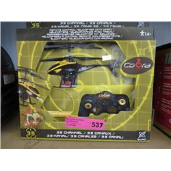 R/C helicopter with winch
