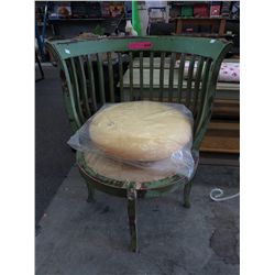 Victorian parlour chair, circa 1890