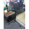 Image 1 : Sheet music stand with adjustable base