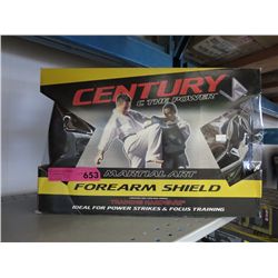 Martial arts forearm shield