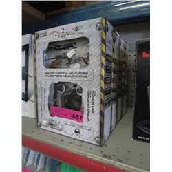 4 R/C mini helicopters, in box
