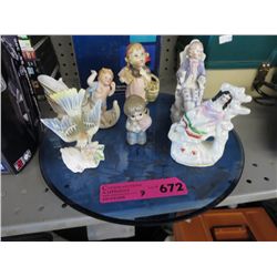 Vintage collectible figurines
