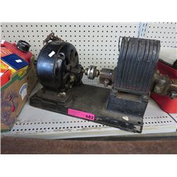 A vintage alternating current motor