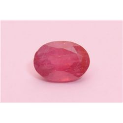 11.00 Ct Ruby Oval Shape Stone