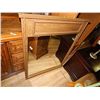 Image 1 : WOOD FRAMED MIRROR