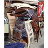 Image 1 : SKID LOT OF NEW DINING CHAIR PARTS