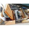 Image 2 : BOXES OF MISC - 7 TOTAL PLUS SUIT CASE & 3 BXS