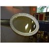 Image 1 : OVAL MIRROR - GUILDED FRAME