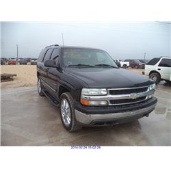 2003 - CHEVROLET TAHOE