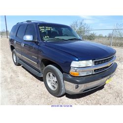 2001 - CHEVROLET TAHOE