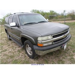 2002 - CHEVROLET SUBURBAN 1500