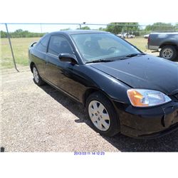 2002 - HONDA CIVIC // REBUILT SALVAGE