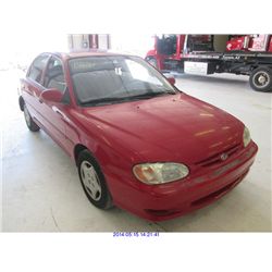 2001 - KIA SEPHIA/RESTORED SALVAGE