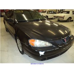 2003 - PONTIAC GRAND AM