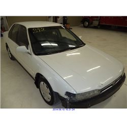 1992 - HONDA ACCORD/RESTORED SALVAGE