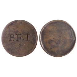 McCausland Penny token PE-2.