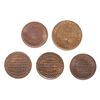 Image 2 : Lot of five (5)