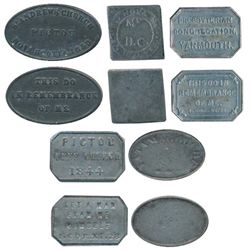Communion token lot.