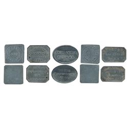 Communion token lot.