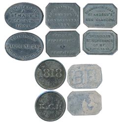 Communion token lot.