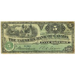 FARMER'S BANK OF CANADA