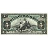 Image 1 : THE BANK OF HAMILTON.