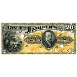 THE BANK OF HAMILTON.