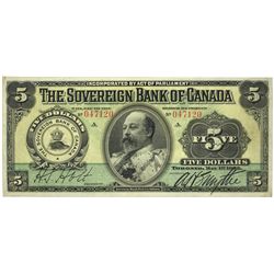 THE SOVEREIGN BANK OF CANADA