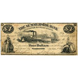 THE SUMMERSIDE BANK OF PRINCE EDWARD ISLAND.