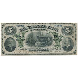 THE TRADERS BANK OF CANADA