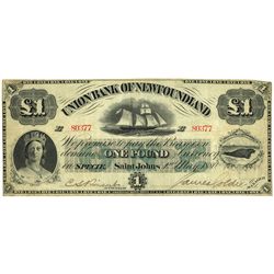 UNION BANK OF NEWFOUNDLAND.