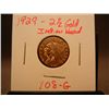 Image 1 : 1929 - 2 1/2 Dollar Indian Head Gold Quarter Eagle AU/MS