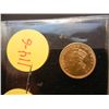 Image 1 : 1861 Indian Head, Large Head Gold Dollar MS