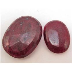 LOT OF 158.5 CTS OF NATURAL RUBIES