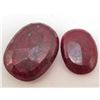 LOT OF 158.5 CTS OF NATURAL RUBIES