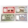 Image 2 : NEPAL RUPEES 4 PIECE UNCIRCULATED BANK NOTE SET