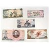 NORTH KOREAN WON 5 PIECE UNCIRCULATED BANK NOTE SET