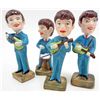 Image 1 : SET OF 4 THE BEATLES FAB FOUR NODDER SET