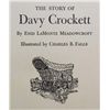 Image 2 : 1952 "THE STORY OF DAVY CROCKETT" HARDCOVER BOOK