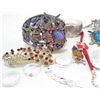 Image 2 : LARGE LOT OF COSTUME JEWELRY & MISC. - 23 PIECES