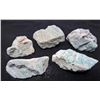 Image 1 : LOT OF 729 CTS AMAZONITE ROUGH 5 PCS