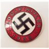 Image 1 : NAZI GERMAN ENAMELED PARTY PIN - ADOLF HITLER 1933