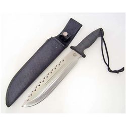 FROST STAR GAZER QUICKSILVER BOWIE KNIFE WITH SHEATH
