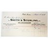 Image 1 : 1903 BILLHEAD RECEIPT SMITH & STERLING DAY SCAVENGERS