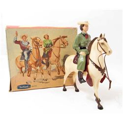 VINTAGE 1950'S HARTLAND DALE EVANS & HORSE ORIGINAL BOX