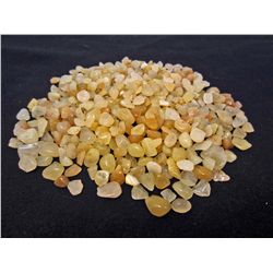 LOT OF 764.5 CTS INDIAN GOLDEN QUARTZ CHIPS TUMBLED