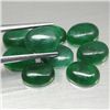 Image 1 : LOT OF 15.83 CTS GREEN CHINESE JADE 9 PCS