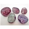 Image 1 : LOT OF 382 CTS CHINESE FLUORITE TUMBLED 5 PCS