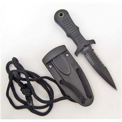 UNITED CUTLERY SUB COMMANDER BLACK MINI BOOT KNIFE